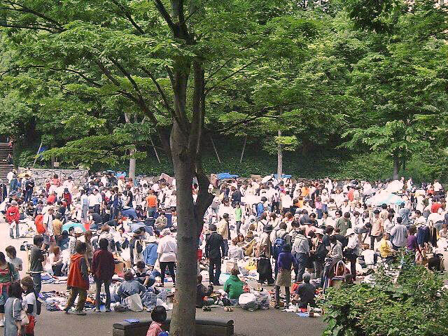 新宿中央公園ビッグフリーマーケット（11月）