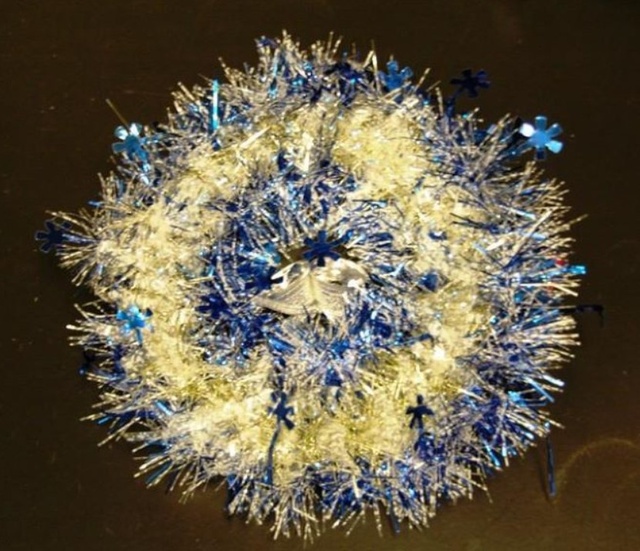 科学教室「光ファイバークリスマスリース」