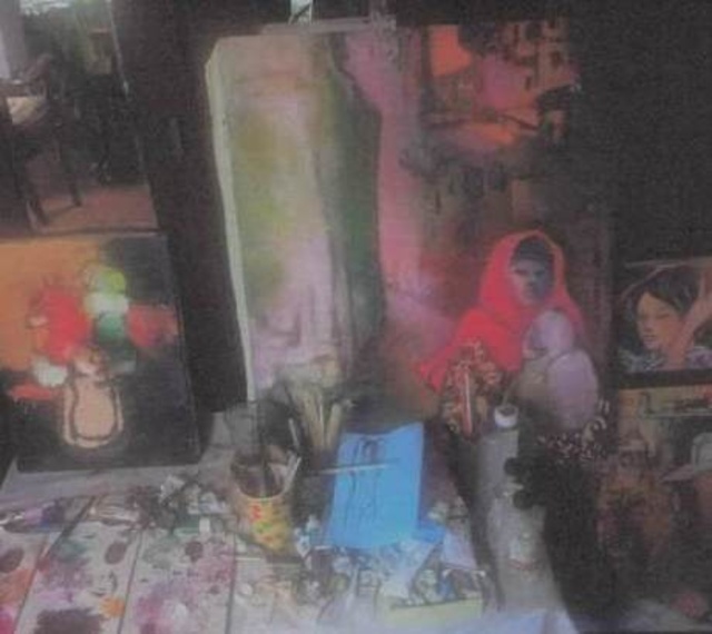 Masako Goto Exhibition Sa chambre , Son etude