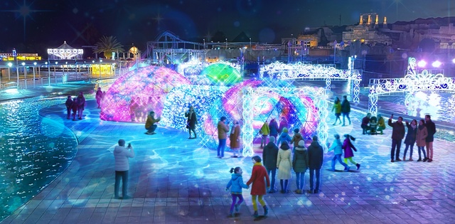 ラグーナ イルミネーション「光と水のカーニバル」
