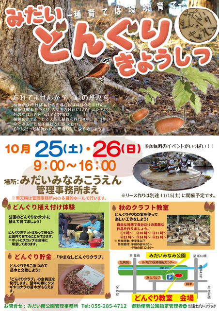 どんぐり教室