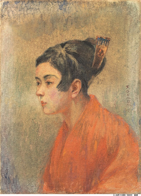 三岸節子生誕120年記念 特別展「岡田三郎助 優美な色彩・気品ある女性像」
