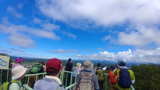 秋の七座山トレッキング　見どころコース