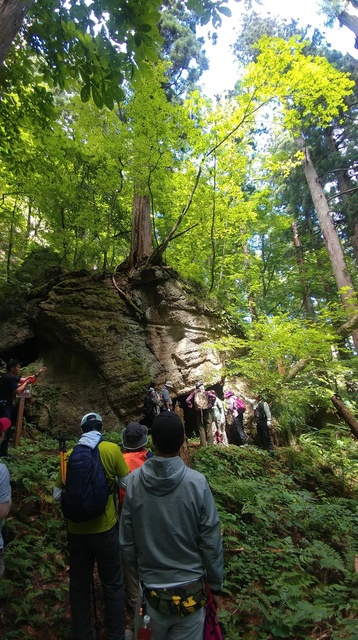 秋の七座山トレッキング　縦走コース