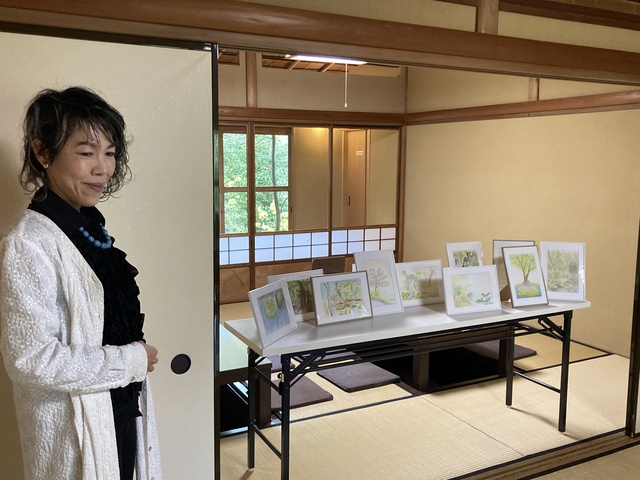 箱根の自然をスケッチ　大人のアート入門
