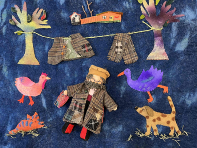 足立美和子人形教室展 第14回 ウォルドルフ人形と羊毛の手仕事展