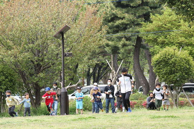 都立武蔵野公園　走り方教室（ジュニアクラス）