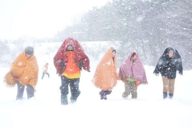 地吹雪体験