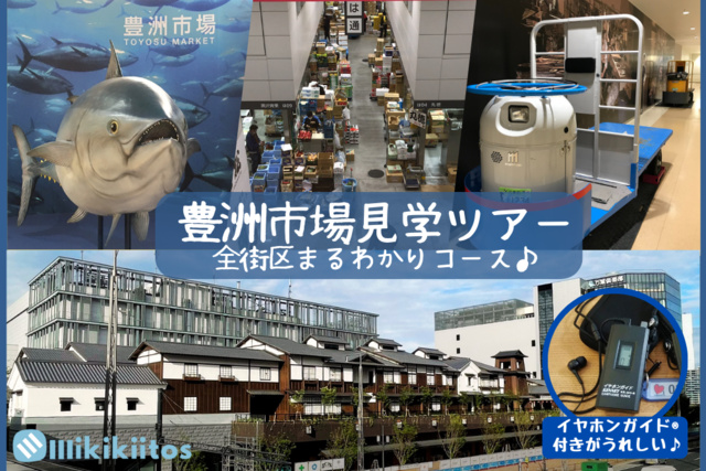 豊洲市場見学ツアー 全街区まるわかりコース(11月)