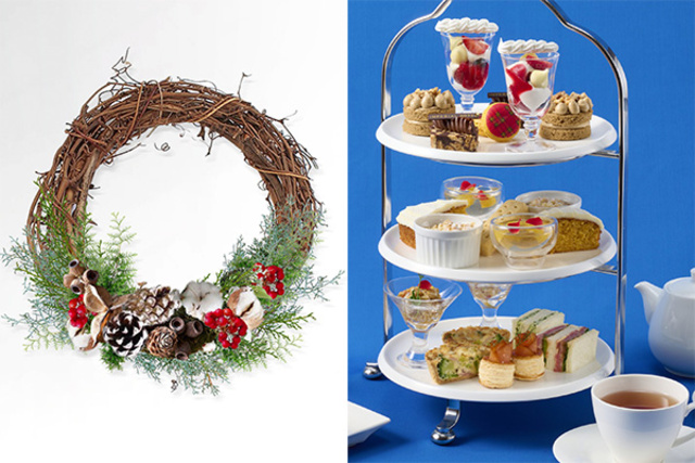 帝国ホテル 大阪 英国フェア リース作りワークショップ