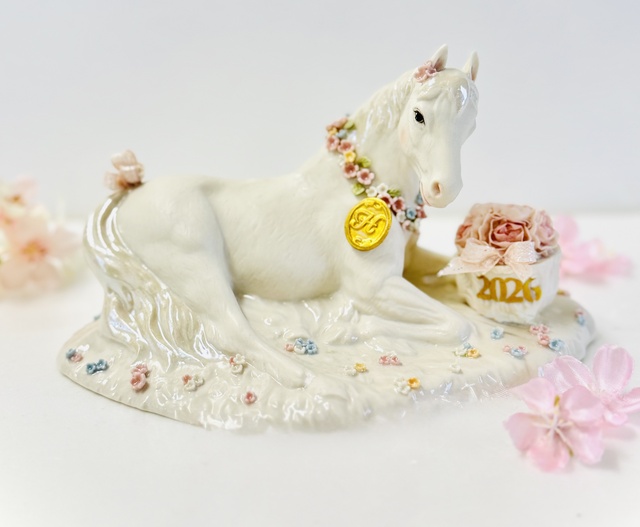 干支のワークショップ 干支ドール2026「幸せの白馬」