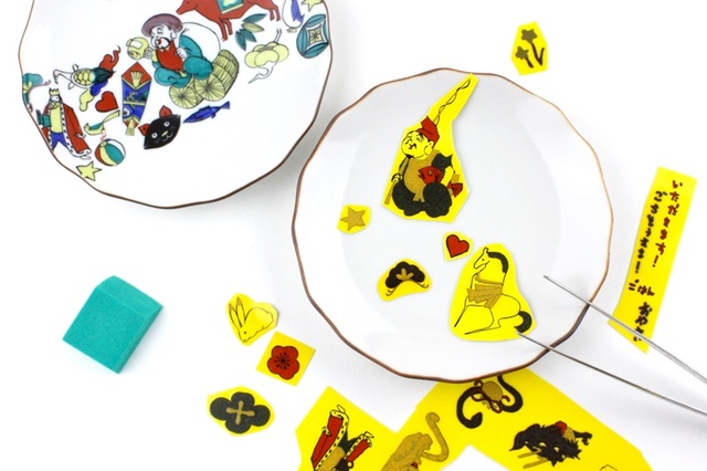 オリジナルデザインの九谷焼をつくる「KUTANI SEAL」ワークショップ