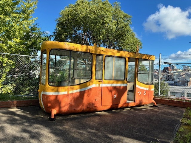 長崎ロープウェイ「初代つる号」特別公開