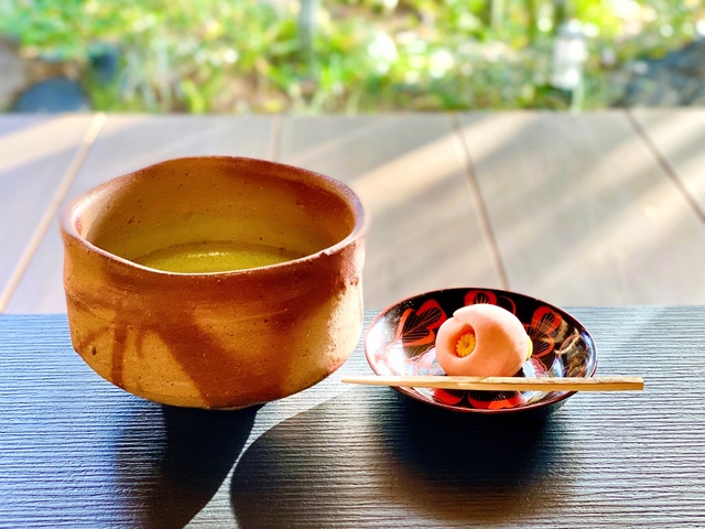 聴竹亭茶席（11月）