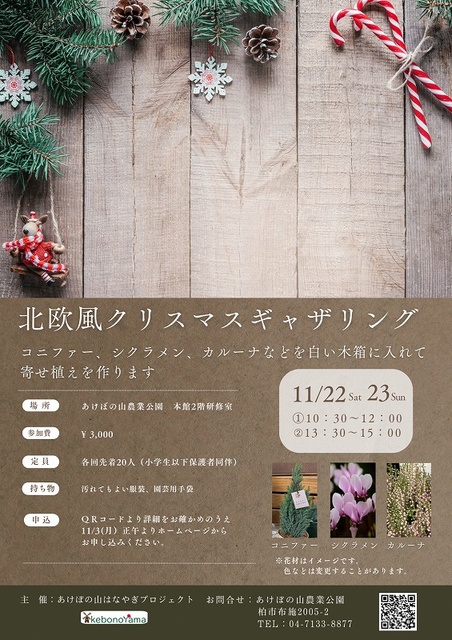 北欧風クリスマスギャザリング