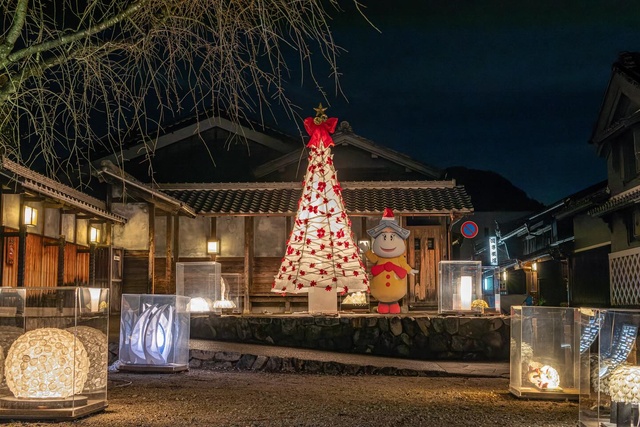 和紙ツリー　クリスマスバージョン2025