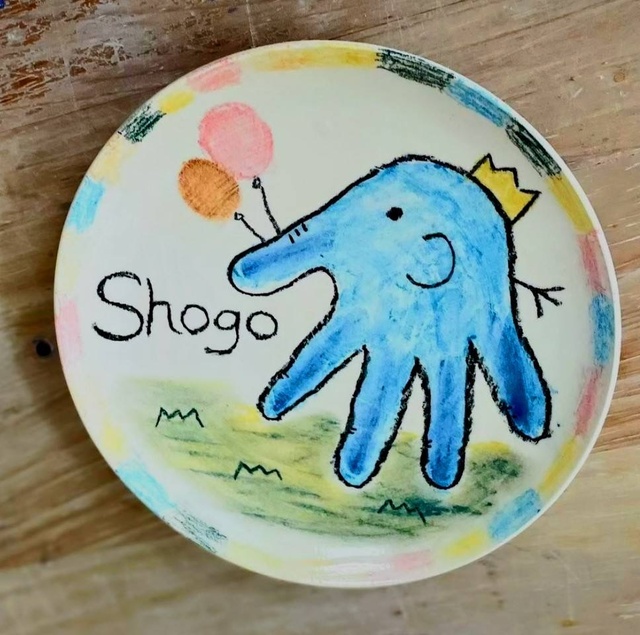 手形皿作り体験