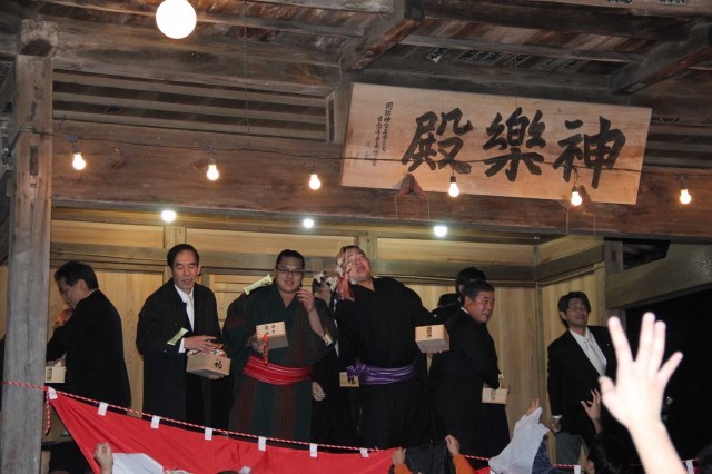 諏訪神社　節分祭